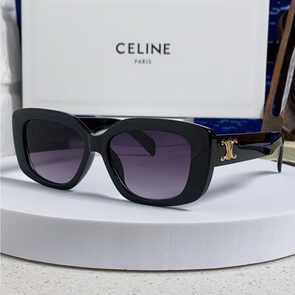 Celine Elegant Black Sunglasses main image 5
